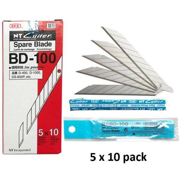 NT cutter BD-100 30° 10 x 5 pack (50-pack)