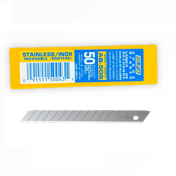 OLFA AB-50S 45 degree stainless steel