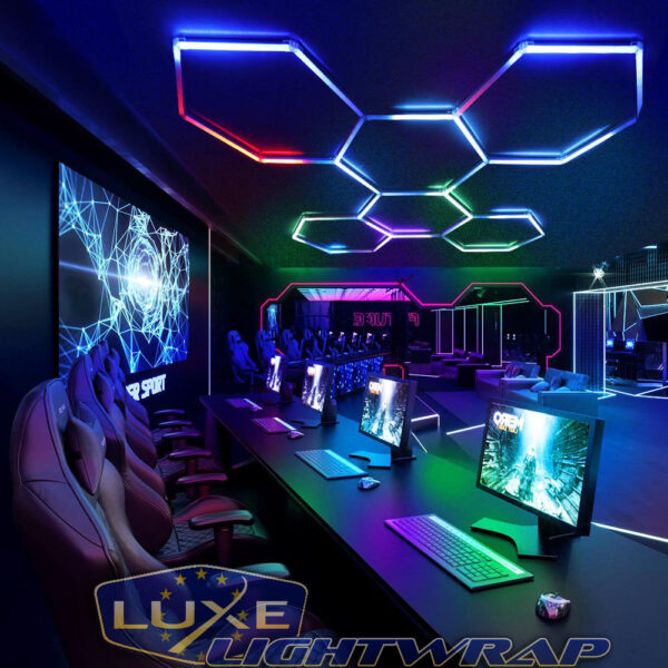 LUXE HONEYCOMB LED LIGHTING RGB - Image 9