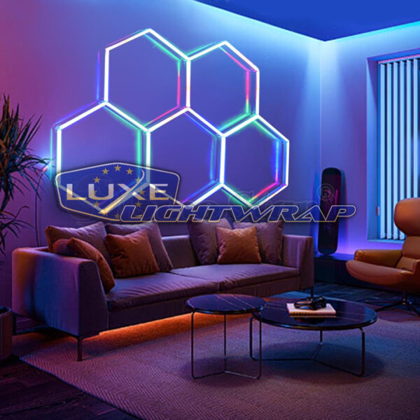 LUXE HONEYCOMB LED LIGHTING RGB - Image 3